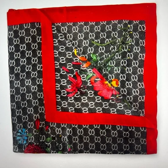 Floral Fashion Scarf - Picture 4 of 4